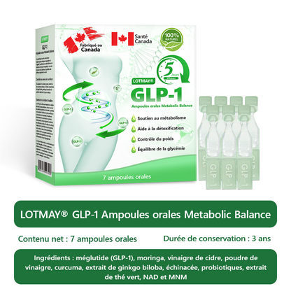 Docteur CA recommandé 👩‍⚕️|👑 𝖫OTMAY® GLP-1 Multiaction Ampoules Orales(Juste une fois par jour, des changements visibles en 7 jours) Pour l'obésité, la santé cardiovasculaire, le diabète, l'apnée du sommeil, la santé intestinale