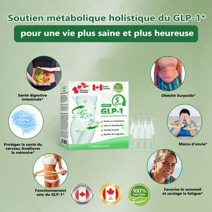 Docteur CA recommandé 👩‍⚕️|👑 𝖫OTMAY® GLP-1 Multiaction Ampoules Orales(Juste une fois par jour, des changements visibles en 7 jours) Pour l'obésité, la santé cardiovasculaire, le diabète, l'apnée du sommeil, la santé intestinale
