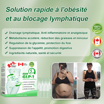 Docteur CA recommandé 👩‍⚕️|👑 𝖫OTMAY® GLP-1 Multiaction Ampoules Orales(Juste une fois par jour, des changements visibles en 7 jours) Pour l'obésité, la santé cardiovasculaire, le diabète, l'apnée du sommeil, la santé intestinale